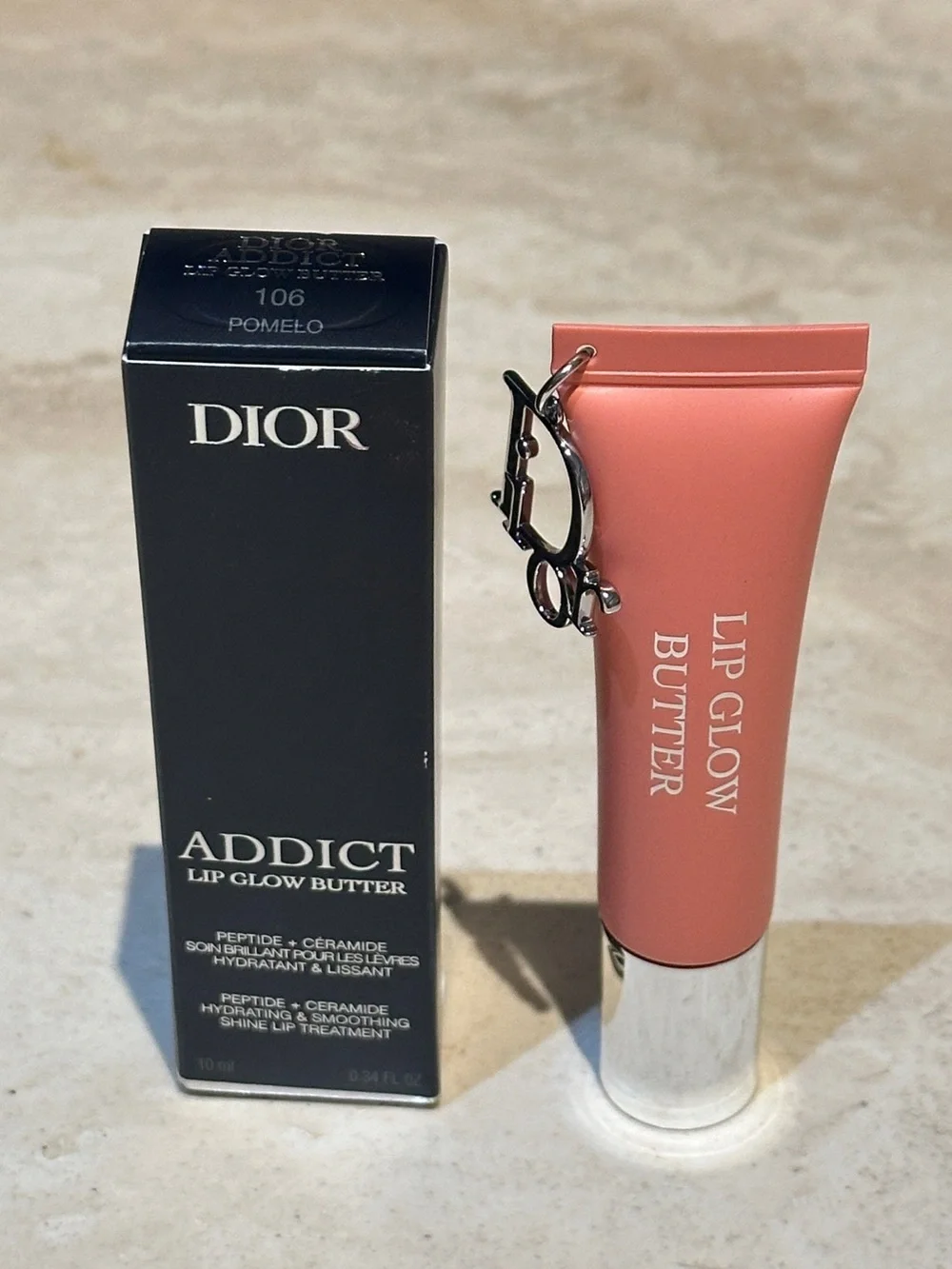 Dior Lip Glow Butter Hydrating Gloss Balm 106 Pomelo (Limited Edition)